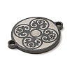 304 Stainless Steel Connector Charms STAS-A086-14EB-3