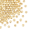100Pcs 2 Style Alloy Beads FIND-DC0002-08-1
