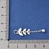 925 Sterling Silver Wheat Tassel Pendants STER-D288-02S-3