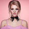 1Pc Gauze Bowknot Fabric Choker Necklaces for Women NJEW-CP0001-06B-7