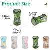 30Pcs Baking Varnish Glass Beads GLAA-YW0005-03A-3