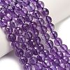 Natural Amethyst Beads Strands G-H329-D01-6mm-1