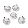 Alloy Crystal Rhinestone Pendants ALRI-H004-14P-2