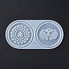 Meditation Yoga Pendants Cup Mat Silicone Molds LS-DIY-B056-02A-4