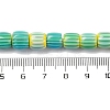 Handmade Lampwork Chevron Beads Strands LAMP-K041-01B-23-5