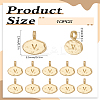 10Pcs Alloy Pendants FIND-LP0003-36V-2