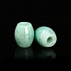 Natural Green Aventurine Large Hole Barrel Beads PW-WG3EBC5-05-1