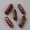 Natural Red Jasper Points Healing Stones G-WH0037-02-1