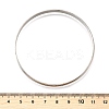 304 Stainless Steel Plain Bangles for Women BJEW-V004-02B-P-5