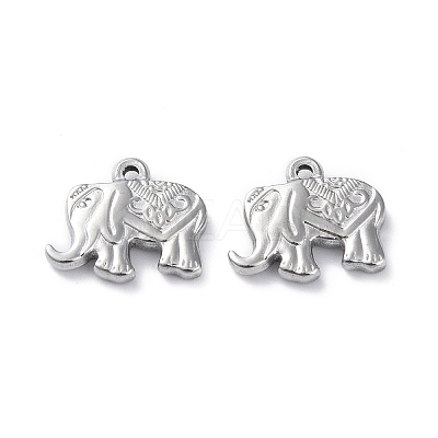 Non-Tarnish 304 Stainless Steel Pendants STAS-P324-20P-1