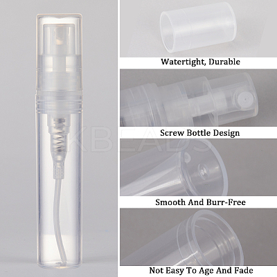 32Pcs 2 Styles 2ML/3ML Polypropylene(PP) Spray Bottles MRMJ-GF0001-44-1