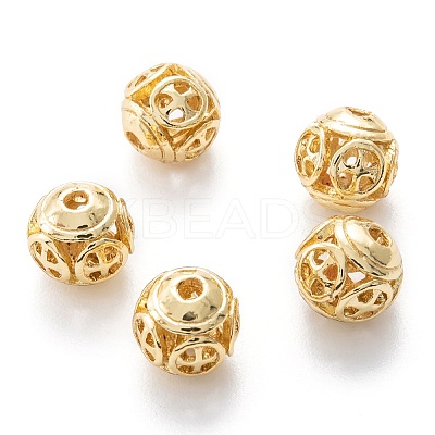 Alloy Hollow Beads X1-PALLOY-P238-11G-RS-1