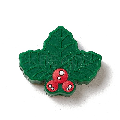 Christmas Silicone Focal Beads LS-SIL-G003-F01-1