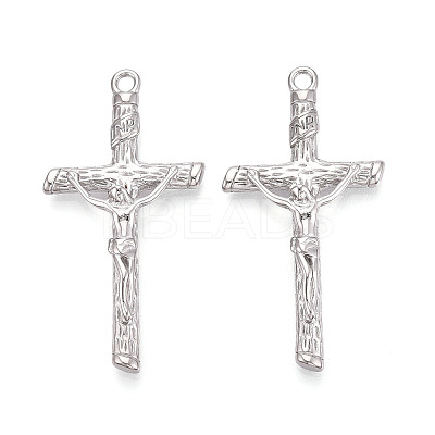 304 Stainless Steel Big Pendants STAS-T068-34P-1