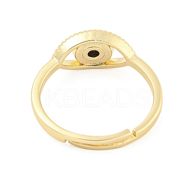 304 Stainless Steel Cubic Zirconia Adjustable Ring LS-RJEW-S406-06G-1