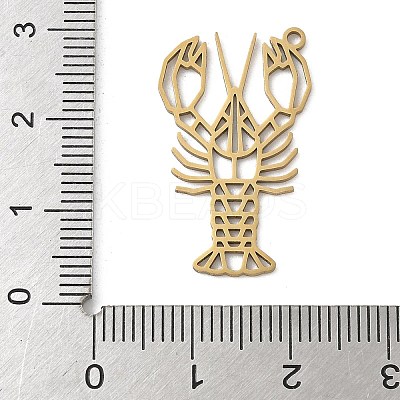 Ocean Theme 201 Stainless Steel Pendants LS-STAS-G366-08G-01-1