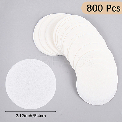 Round Coffee Filter Paper AJEW-CN0004-70H-1