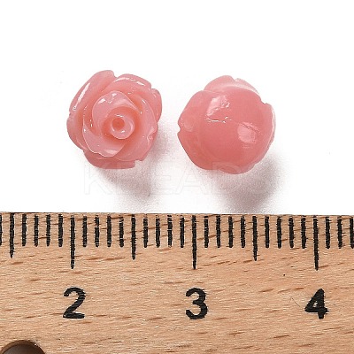 Synthetic Coral Carved Beads CORA-H003-01B-14-1