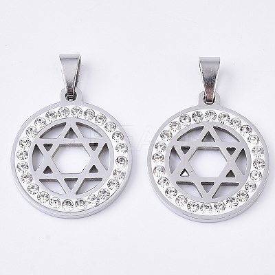 201 Stainless Steel Pendants LS-STAS-N089-29P-1