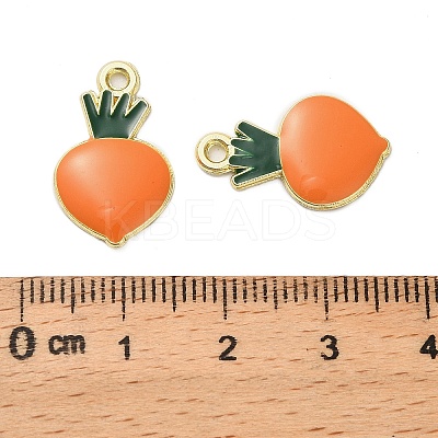 Alloy Enamel Pendants ENAM-G229-10G-1