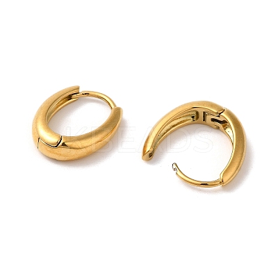 Brass Hoop Earrings EJEW-M261-01G-03-1-1