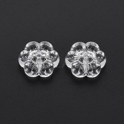 Transparent Acrylic Beads X-TACR-T003-34-1