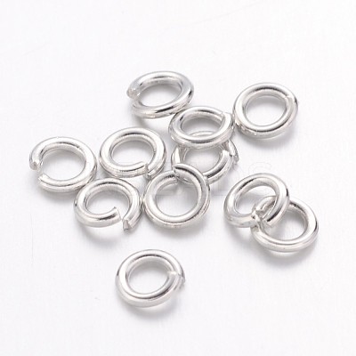 Brass Open Jump Rings JRC4mm-NF-1