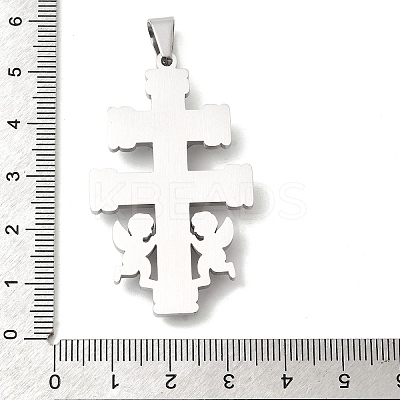 304 Stainless Steel Pendants STAS-G378-04P-1