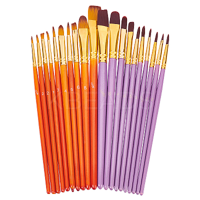 2Bags 2 Colors Nylon Paint Brushes TOOL-PH0001-32-1