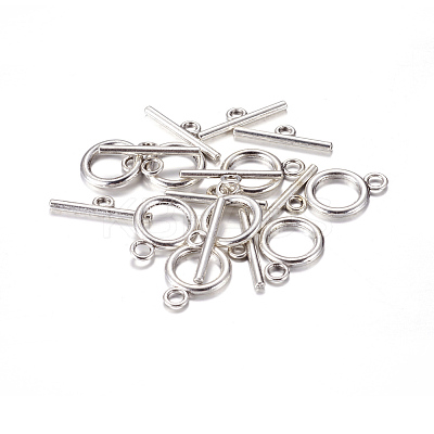 Tibetan Style Alloy Toggle Clasps LS-LF0273Y-1