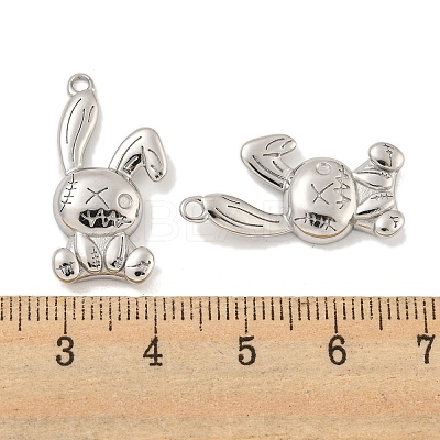 Non-Tarnish 304 Stainless Steel Pendants STAS-P356-26P-1