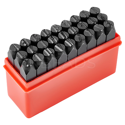 27Pcs Carbon Steel Stamps DIY-WH0740-11B-1
