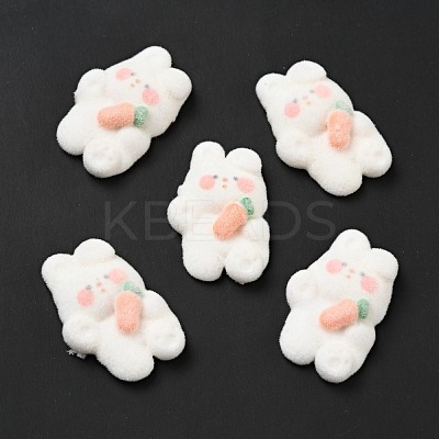 Opaque Resin Cabochons RESI-G042-B01-A-1