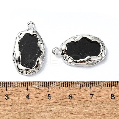 Acrylic Charms MACR-U007-03B-P-1