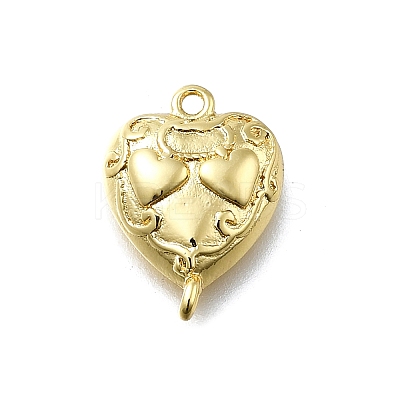 Brass Heart Links KK-K400-49G-01-1