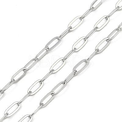 Non-Tarnish 304 Stainless Steel Link Chains CHS-A013-08P-1