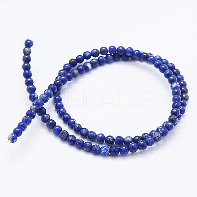 Natural Lapis Lazuli Beads Strands X-G-F561-5mm-G-1