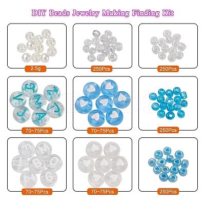 DIY Beads Jewelry Making Finding Kit DIY-YW0004-99-1