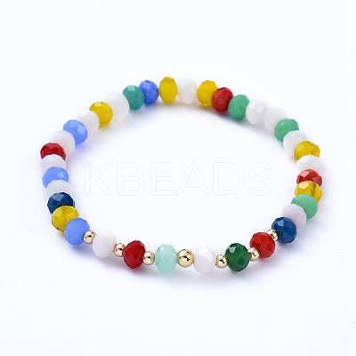 Glass Beads Jewelry Sets SJEW-JS01088-1