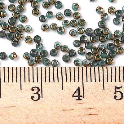 Electroplated Glass Beads GLAA-Q120-02A-02-1