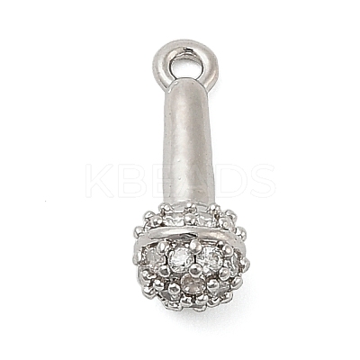 Brass Micro Pave Cubic Zirconia Pendatns LS-KK-I380-04P-1