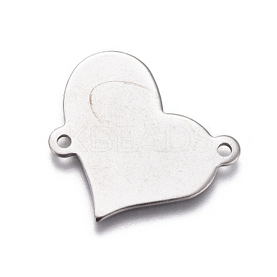 Tarnish Resistant 201 Stainless Steel Stamping Blank Tag Links connectors STAS-F207-38P-1