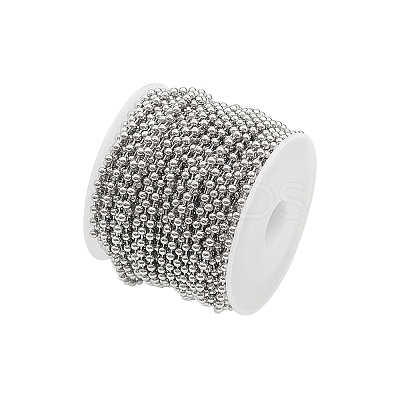 304 Stainless Steel Ball Chains CHS-CJ0001-26-1