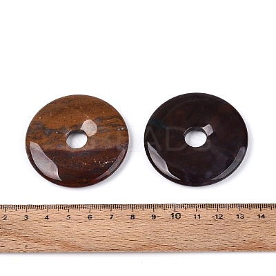 Natural Indian Agate Big Pendants G-T144-43E-1