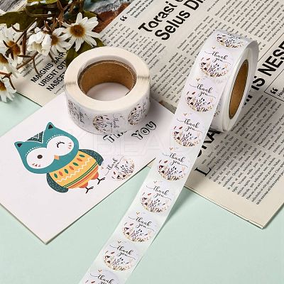 1 Inch Thank You Stickers DIY-G013-A06-1