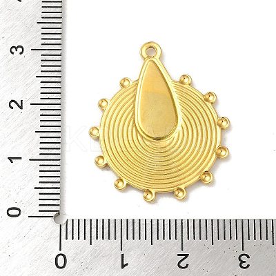 Ion Plating(IP) 304 Stainless Steel Pendants STAS-C104-17G-1