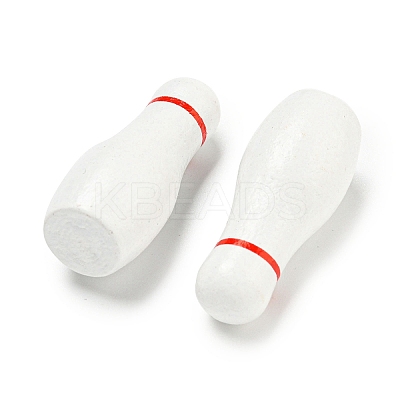 Printed Wood Bowling Display Decorations WOOD-G022-11E-1