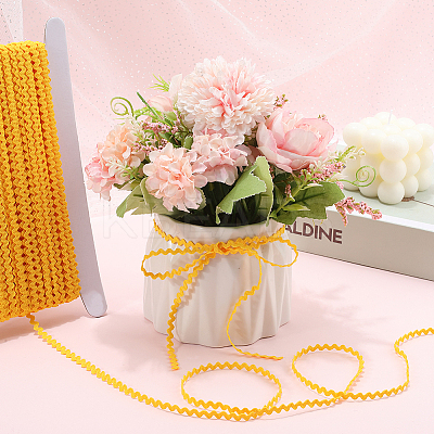 40M Polyester Wavy Fringe Trim Ribbon OCOR-GF0004-39N-1
