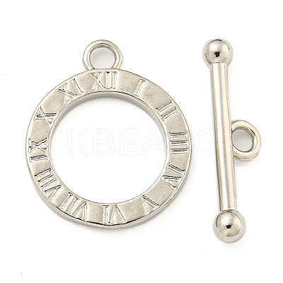 Brass Toggle Clasps KK-A223-20P-1