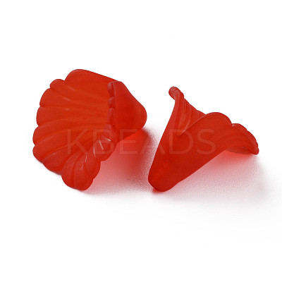 Transparent Acrylic Bead Caps PL551-C12-1